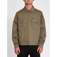 ราคา เสื้อแจ็คเก็ต Volcom Central Drive Jacket - Tarmac Brown Volcom รับประกันของแท้ มือ1 พร้อมส่ง (17606495919)