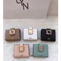 ราคา New✨ กระเป๋าสตางค์ LYN ใบสั้น ขนาด 4 นิ้ว พร้อมกล่อง มี 5 สีจ้า (5547305788)