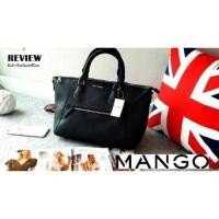 ราคา Mango Pebbled Tote Bag New Arrival กระเป๋าถือ หนัง สุดหรู ยี่ห้อ Mango ชนชอป 2015 ค่ะ รุ่น Leather H (16921593)