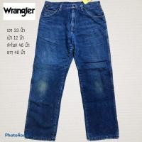 ราคา [Size33]​กางเกง​ยีนส์​Wrangler​ Made in USA​(กางเกงยีนส์กันหนาว)​ (5448012084)