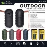 ราคา New Rixing NR-106 Bluetooth 5.0 ลำโพงบลูทูธ เสียงดี กระหึ่ม （ของแท้100%） (7438865396)