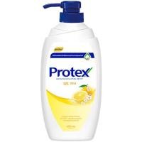ราคา LeeMart ครีมอาบน้ำ โพรเทค Protex 450ML สบู่อาบน้ำ โพคเทค Protect โปรเทค สูตร ยูซุ เซน สีส้ม ขนาด 450 มล. (23941289840)