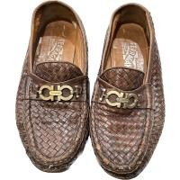 ราคา รองเท้าแบรนด์เนมแท้ ferragamo size 40-41 ใส่ได้ทั้งหญิงและชาย (22452219389)