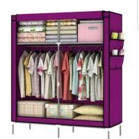 ราคา ตู้เสื้อผ้าเปิดบน สีม่วง (77010501)