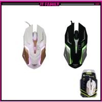 ราคา เมาส์เกมมิ่ง Omisa om-023 บายoker mouse gaming micro สีขาว/สีดำ LED (9634373020)