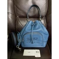 Coach 1898 Jes Drawstring Bucket Bag With Horse And Carriage กระเป๋าสะพายข้าง
