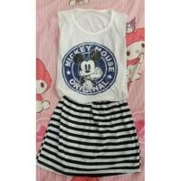 ราคา ชุดเดรสแขนกุดลายมิกกี้เม้าส์ (18615686)