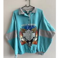 ราคา อก 48 เสื้อกันหนาว สเวตเตอร์ แบรนด์Harley Davidson แท้ (11272021569)