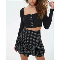 ราคา saleกระโปรงลายจุดFOREVER21((แท้%)) (8704365560)