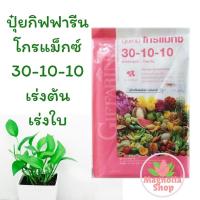 ราคา ปุ๋ยเคมี ปุ๋ยเคมีโกรแม็กซ์ ปุ๋ยบำรุงใบโกรแม็กซ์ สูตร 30-10-10 ขนาด 1 กก. เร่งเขียว เร่งเจริญเติบโตในระยะแรกของพืช ช่วย (4655155127)
