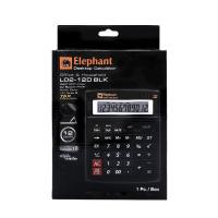 ราคา เครื่องคิดเลข รุ่น L02-12D สีดำ ตราช้าง (4123282578)