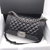 ราคา New Chanel Boy 10” Black Caviar Rhw (8621532524)