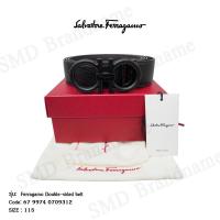 ราคา Salvatore Ferragamo เข็มขัดผู้ชาย รุ่น Ferragamo Double-sided belt Code: 67 9974 0709312 (12587047502)