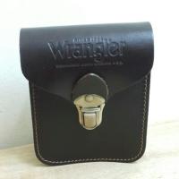 ราคา กระเป๋าสำหรับร้อยเข็มขัดหนังแท้ แบรนด์ Wrangler สไตล์วินเทจ สินค้ามือสอง (270672155)