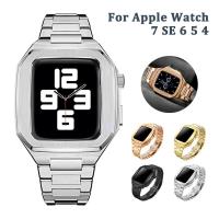 ราคา เคสนาฬิกาข้อมือ สเตนเลส กรอบโลหะ ดัดแปลง สําหรับ Apple Watch 8 7 SE 6 5 4 IWatch 45 มม. 44 มม. 42 มม. (15152823304)