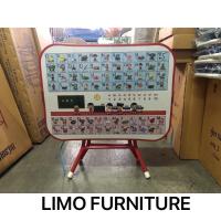 ราคา โต๊ะพับ กข ขาเหล็กไขว้ เหมาะสำหรับ เด็กนักเรียน อนุบาล ประถม (6444742907)