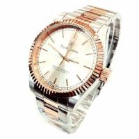 ราคา Royal Crown นาฬิกาข้อมือผู้ชาย สายสแตนเลสอย่างดี รุ่น 3662M (Silver/Pink Gold) (1184118746)