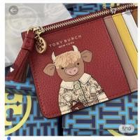 ราคา ส่งต่อ มือ1ไม่เคยใช้ กระเป๋าตังกระเป๋าใส่บัตร tory burch ปีวัว (5378826232)