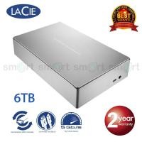 ราคา LaCie Porsche Design 6TB USB 3.1 TYPE C Desktop Drive (STFE6000401) - Silver (1047322899)