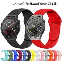 ราคา สายนาฬิกา huawei watch gt 3se สายนาฬิกาข้อมือซิลิโคนสําหรับ Huawei Watch GT 3 SE สมาร์ทวอทช์ (23266421033)