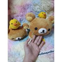 ราคา Rilakkuma Set น้องคุมะถือพัด ใส่ชุดญี่ปุ่น มีน้องไก่โทริเกาะบนหัว น่ารักมากจ้า (21434252110)