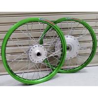 ราคา ชุดล้อYOKOขอบเรียบดุมเดิมสีบอร์น+ลูกปืน ซี่ชุบเงิน ขอบ 17” 1.40x2 ใส่ pcx2018-2020#สามารถระบุสีของล้อโลได้ (6269177458)