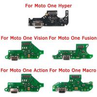 ราคา Charging Port For Motorola Moto One Fusion Vision Action Hyper Macro USB Charge Board PCB Dock Connector Plate Flex Spare Parts (10210514962)