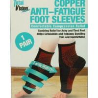 ราคา Copper ANTI-FATIGUE FOOT ถุงเท้าใส่กันเมื่อย ปลอกแก้รองช้ำ ลดการกระแทกบรรเทาอาการปวดเมื่อย ล้าของเท้า รักษาอาการรองช้ำ (22017461886)