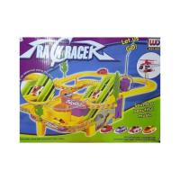 ราคา ของเล่นชุดรถแข่ง 4 คัน พร้อมราง มีเฮลิคอปเตอร์ Track Racer Racing Car (860661564)