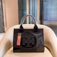 ราคา TORY BURCH ELLA PATENT MINI TOTE BAG (3980604721)