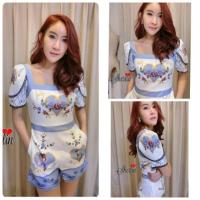 ราคา จั้มเจ้าหญิงขาสั้น งานป้าย Borichta (752310943)