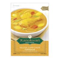 ราคา น้ำพริกแกงกะหรี่ กนกวรรณ 50 กรัม Yellow curry paste 50 g (Kanokwan) (2277666824)