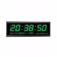 ราคา Hobar นาฬิกาดิจิตอล LED Number Clock รุ่น HB4819SM ขนาด 48X19X5cm(ตัวเลขสีเขียว) (696080713)