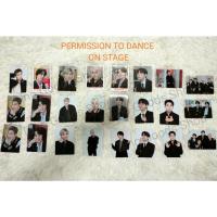 ราคา [พร้อมส่ง มีปลายทาง] การ์ด BTS permission to dance (mini photo card) (12743011481)