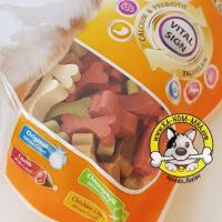 ราคา ขนมขัดฟัน Goodies รูปกระดูกตัดจิ๋ว รสรวม (แคลเซียม/เนื้อ/ตับ/คลอโรฟิลล์) 500กรัม (702395166)