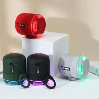 ราคา Bluetooth speaker new foreign trade gift speaker with LED light outdoor portable mini subwoofer (23857043757)
