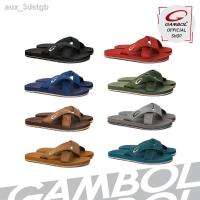 ราคา ❡♀GAMBOL แกมโบล รองเท้าแตะสวมชาย GM12093 Size 40-44 (10562311148)