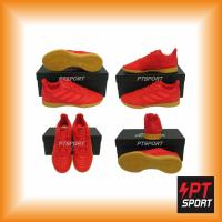 ราคา รองเท้ากีฬา รองเท้าฟุตซอลเด็ก Adidas CM-8552 PREDATOR 19.4 IN SALA J สีแดง (2769361471)