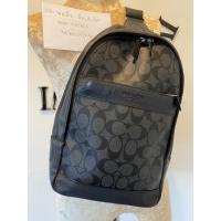 ราคา คาดอกCoach แท้100%สีเทาดำรหัสF54787 (19214261496)