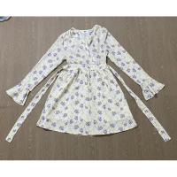 ราคา เดรสสั้นลายดอกสีครีม ป้าย Visa (19391326808)