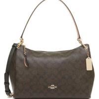 ราคา COACH กระเป๋า F28967 MIA SHOULDER BAG IN SIGNATURE CANVAS (5613962486)