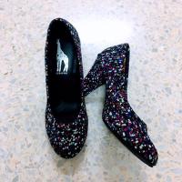 ราคา รองเท้ามือสองสภาพดี#รองเท้าส้นสูง (1985904651)