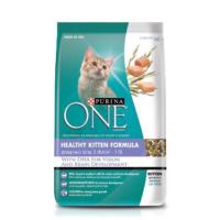 ราคา Purina ONE Healthy Kitten Formula เพียวริน่าวัน สูตรลูกแมว 450 g. (1336579137)