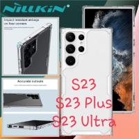 ราคา พร้อมส่งในไทยNILLKIN แท้% เคสกันกระแทก รุ่น Nature TPU PRO Case For Galaxy S23/S23 Plus/S23 Ultra แบบหลังแข็งขอบนิ่ม (19872104452)