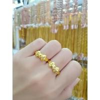 ราคา #แหวนเศษทองลายโบว์น้ำหนัก1สลึง (20971748699)