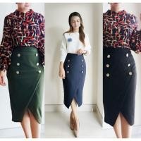 ราคา กระโปรงเอวสูงทรงดินสอ 6buttons (22351655749)