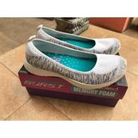 ราคา รองเท้า Skechers สีขาว เบอร์ 7 (1352291781)