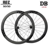 ราคา ล้อจักรยานเสือหมอบแบบคาร์บอน รองรับดิสก์เบรค REZ ซี่คาร์บอน (20124892623)