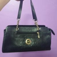 ราคา กระเป๋า crocodile สีดำ มือสอง ของแท้ หนังแท้ (2567448277)