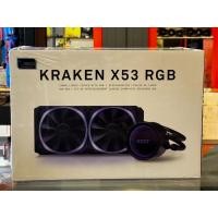 ราคา สีดำ NZXT KRAKEN X53 RGB BLACK - 240MM LIQUID COOLER WITH RGB (23518751238)